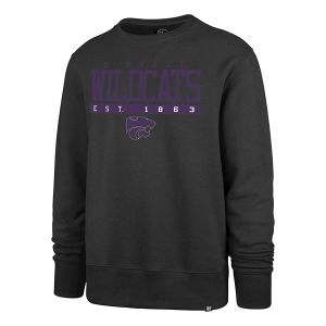Kansas State Wildcats 47 Brand Crew XLarge Charcoal