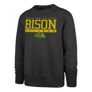 North Dakota State Bison 47 Brand Crew Medium Charcoal