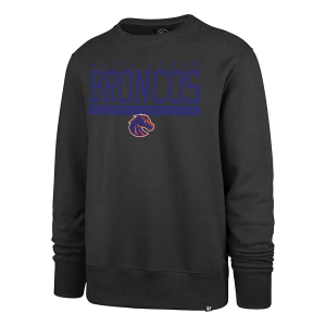 Boise State Broncos 47 Brand Crew XLarge Charcoal