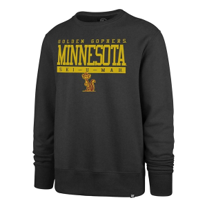 Minnesota Golden Gophers 47 Brand Crew Small Charcoal