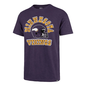 Minnesota Vikings 47 Brand Comeback T-Shirt Medium Purple