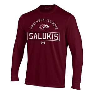 Under Armour Southern Illinois Salukis Boxed Performance Cotton Long Sleeve T-Shirt