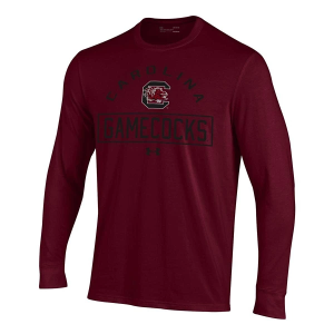Under Armour South Carolina Gamecocks Boxed Performance Cotton Long Sleeve T-Shirt