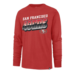 San Francisco 49ers 47 Brand Polished Long Sleeve T-Shirt 2XLarge Red