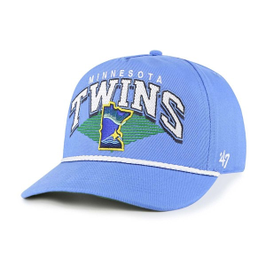 Minnesota Twins 47 Brand City Connect Pomona Adjustable Hat One Size Light Blue