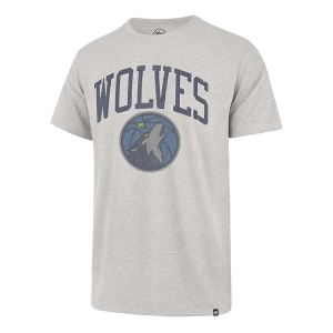 Minnesota Timberwolves Out Run 47 Brand T-Shirt XLarge Grey Heather