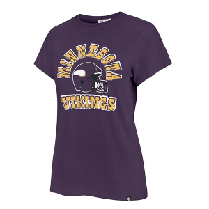 Women's Minnesota Vikings 47 Brand Comeback T-Shirt XLarge Purple