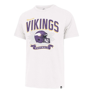 Minnesota Vikings 47 Brand Prime Play T-Shirt Medium White