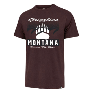 Montana Grizzlies 47 Brand Waver T-Shirt XLarge Maroon