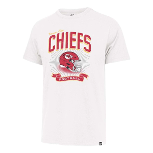 Kansas City Chiefs 47 Brand Prime Play T-Shirt 2XLarge White
