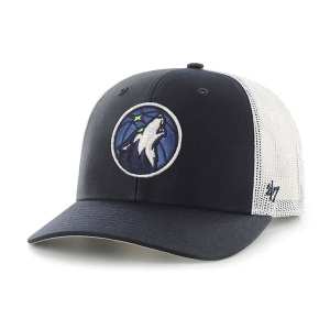 Minnesota Timberwolves 47 Brand Trucker Adjustable Hat One Size Navy
