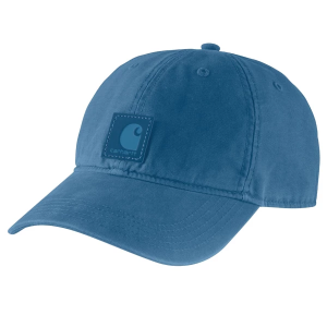 Carhartt Canvas Work Adjustable Hat One Size Dark Horizon Blue
