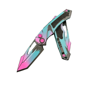Heretic Knives H047-CS Pariah Miami Vice MagnaCut Folding Pocket Knife