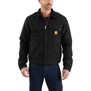 Men's Carhartt Detroit Canvas Jacket 2XLarge Black