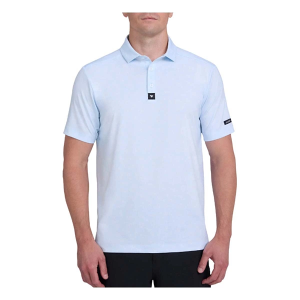 Men's Bad Birdie Shrimpin' Ain't Easy Polo 2XLarge Blue