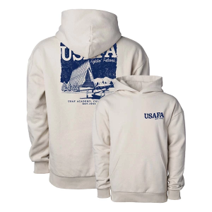 Air Force Falcons USCAPE Hoodie XLarge Ivory