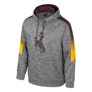 Wyoming Cowboys Colosseum Hoodie XLarge Nickel