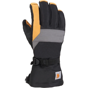 Men's Carhartt Pipeline Gloves Small Black Grey