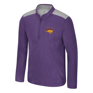 Northern Iowa Panthers Colosseum Mac 1/4 Zip XLarge Purple