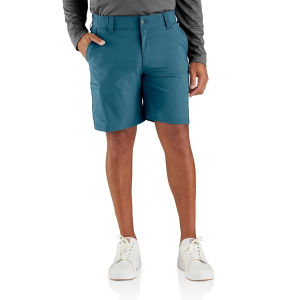 Men's Carhartt Force Sun Defender Lightweight Relaxed Fit Cargo Shorts Small Storm Blue