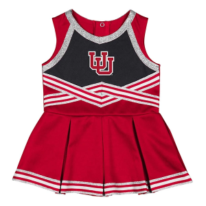 Colosseum Baby Utah Utes Lollipop Park Cheer Dress