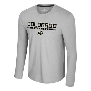 Colorado Buffaloes Colosseum Mac T-Shirt 3XLarge Ash