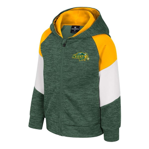 North Dakota State Bison Colosseum Toddler Full Zip 4T Forest Green
