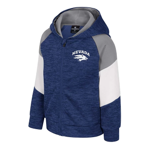 Nevada Wolf Pack Colosseum Toddler Full Zip 2T Navy