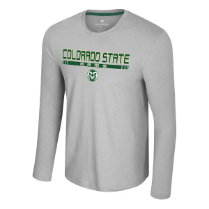 Colorado State Rams Colosseum Mac T-Shirt Medium Ash