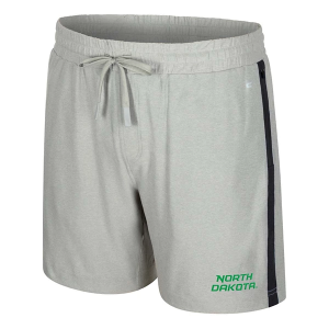 North Dakota Fighting Hawks Colosseum Mac Shorts XLarge Ash