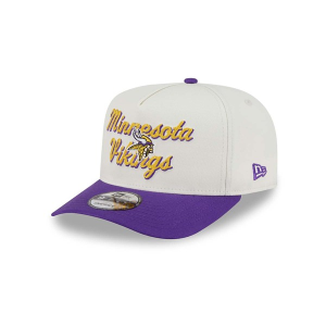 Minnesota Vikings New Era Chain 9Fifty Snapback Hat One Size Purple