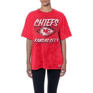 Women's Kansas City Chiefs New Era Mineral T-Shirt 2XLarge Red