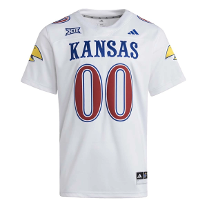 adidas Kansas Jayhawks Premium Strategy Football Jersey