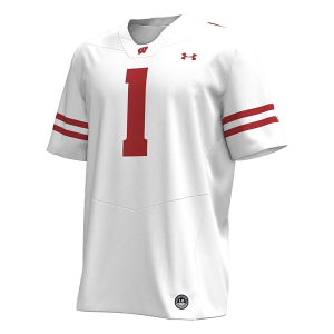 Under Armour Wisconsin Badgers Twill Football Jersey