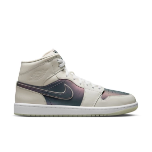 Men's Air Jordan 1 Mid SE Sneakers 9 Regular Phantom/Phantom/White