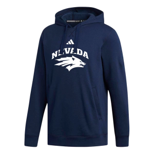Nevada Wolf Pack adidas Hoodie Large Navy