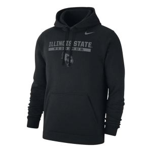 Illinois State Redbirds Nike Hoodie Medium Black
