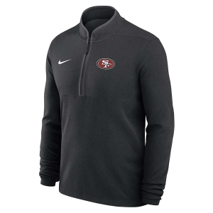 San Francisco 49ers Nike Victory 1/4 Zip XLarge Black