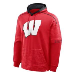 Wisconsin Badgers Fanatics Hoodie Small Red