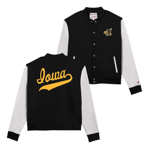 League Collegiate Iowa Hawkeyes Varsity Jacket