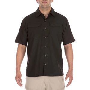 Men's 5.11 Freedom Flex Button Up Shirt XLarge Tall Black