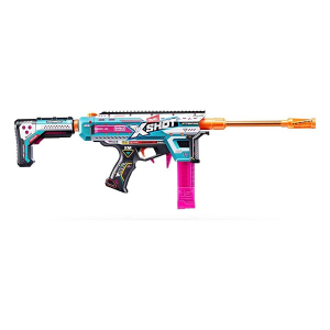 X-Shot Pro Motorized Piston Pump AEB with 40 Air Pocket Technology Dart Blaster