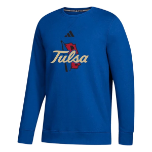 Tulsa Golden Hurricanes adidas Crew Medium Royal