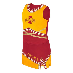 Colosseum Kids' Iowa State Cyclones Lollipop Park Cheer Dress