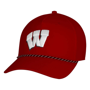 Wisconsin Badgers Under Armour Sideline Drive Rope Adjustable Hat One Size Red