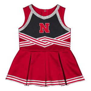 Colosseum Baby Nebraska Cornhuskers Lollipop Park Cheer Dress