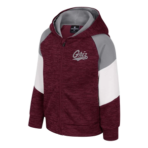 Montana Grizzlies Colosseum Toddler Full Zip 3T Maroon