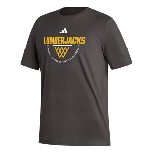Northern Arizona Lumberjacks adidas Block T-Shirt Small Storm