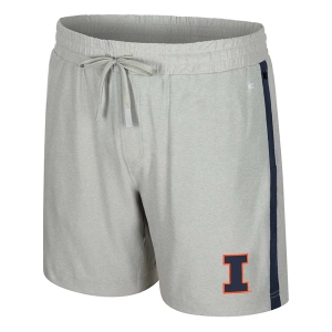 Illinois Fighting Illini Colosseum Mac Shorts Large Ash