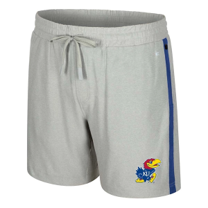 Kansas Jayhawks Colosseum Mac Shorts Small Ash